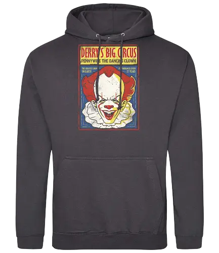Derry's Big Circus '17 - it, clown, horror, circus, monster, halloween - Standard Hoodie