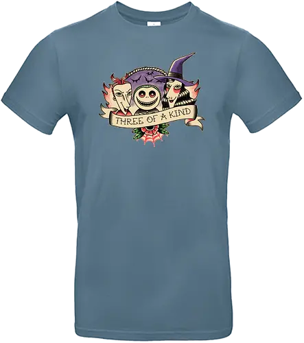 Three of a Kind - lock, shock, barrel, nightmare, christmas, alptraum, weihnachten, jack, oogie, boogie, movie, animated, animation - Standard T-Shirt