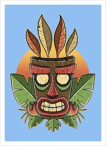 Tiki Sunset