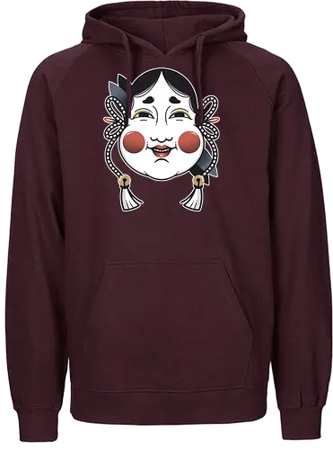 Okame tattoo - tattoo, Kami, Kibuki, japan - Fairtrade Hoodie