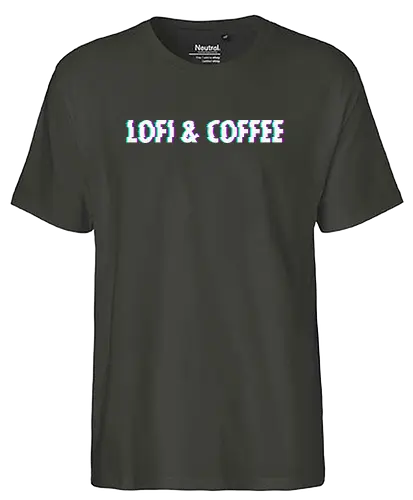 Lofi & Coffee - lofi, coffee, kaffee, chill, music - Fairtrade T-Shirt