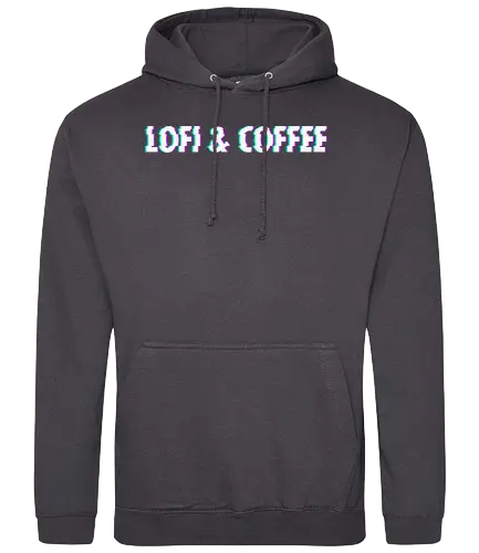 Lofi & Coffee - lofi, coffee, kaffee, chill, music - Standard Hoodie