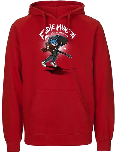 Eddie vs The World - Eddie, Hellfire, stranger, mashup, scott, comic - Fairtrade Hoodie