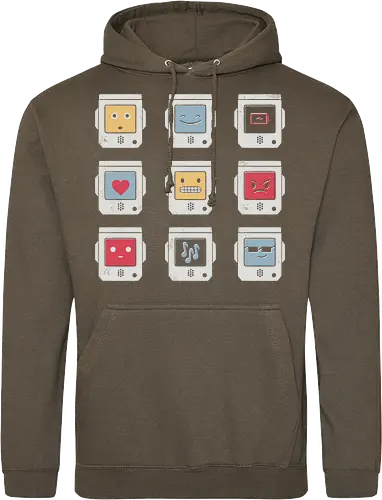 Robotic emojis