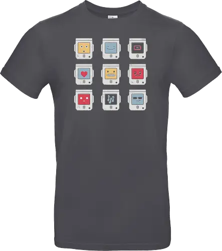 Robotic emojis