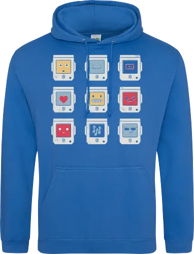 Robotic emojis