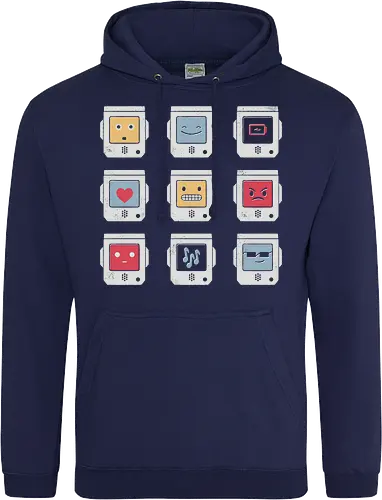 Robotic emojis