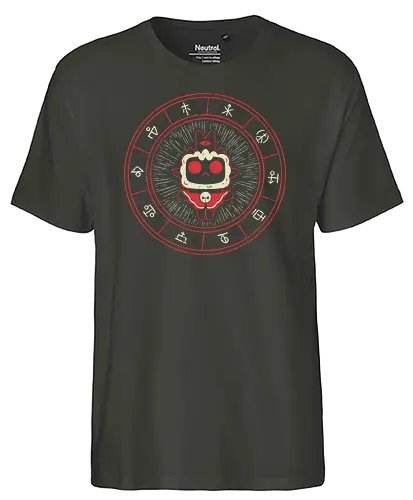 Gravity cult - cult, Lamb, pentagram, cute - Fairtrade T-Shirt