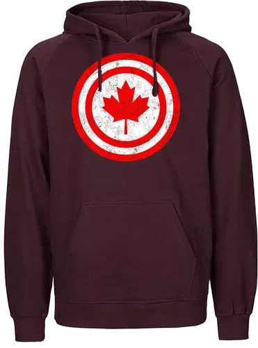 Captain Canada - mcu, fun, canada - Fairtrade Hoodie