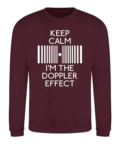 Doppler Effect - physik, physics, science, big bang theory, sheldon cooper, sheldon, keep calm - Sweatshirt