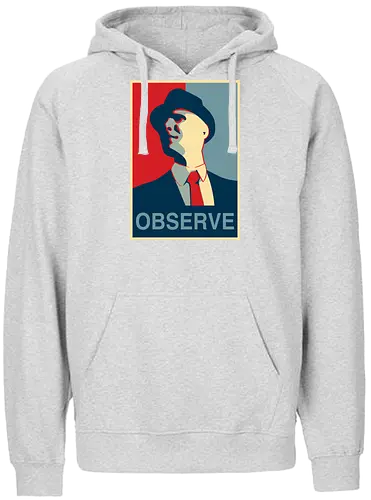 Observe - fringe, observer, bishop - Fairtrade Hoodie