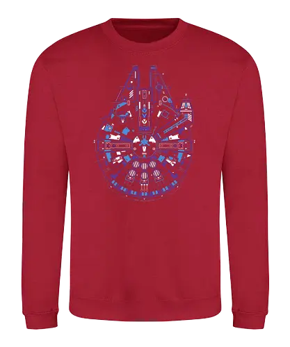 Hunk of Junk - sci fi, science fiction, nerd, space opera, film, serie - Sweatshirt