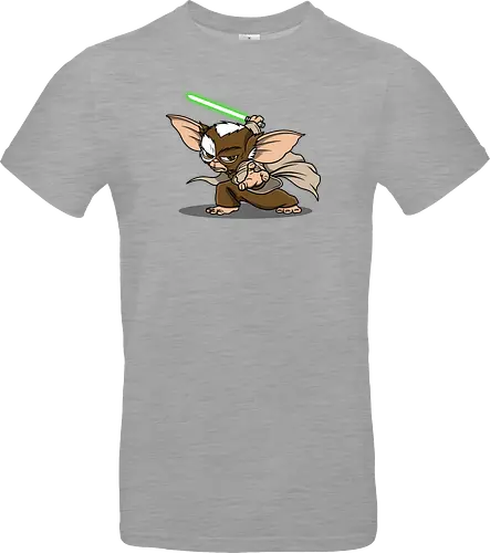 Master Mogwai - mogwai, gremlins, Alien, mashup, lightsaber, master - Standard T-Shirt