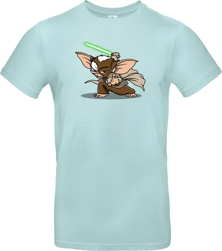 Master Mogwai - mogwai, gremlins, Alien, mashup, lightsaber, master - Standard T-Shirt