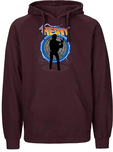 Heavy - Future, marty mcfly, doc brown, music, metal, grt scott, this is Heavy - Fairtrade Hoodie