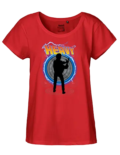Heavy - Future, marty mcfly, doc brown, music, metal, grt scott, this is Heavy - Fairtrade Girl Shirt