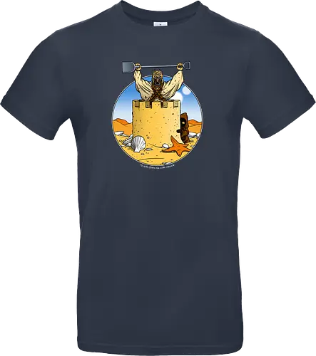 Sand castle people
