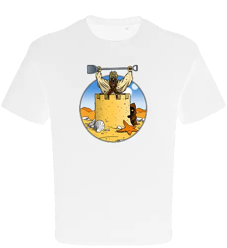 Sand castle people