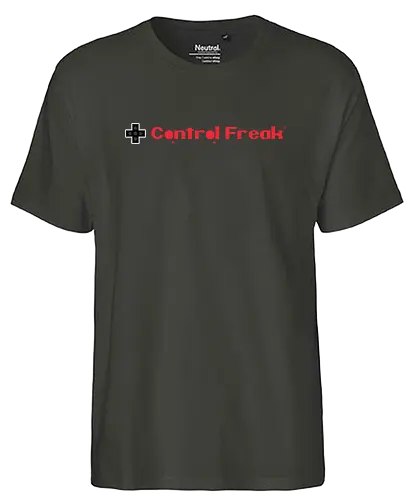 Control Freak - controller, control, videogames, konsole, freak - Fairtrade T-Shirt
