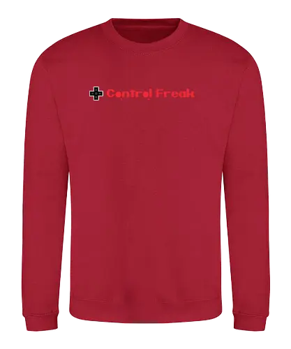 Control Freak - controller, control, videogames, konsole, freak - Sweatshirt