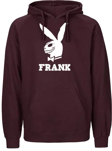 Frank - bunny, frank, mashup, rabbit, timetravel, zeitreise, Donnie - Fairtrade Hoodie