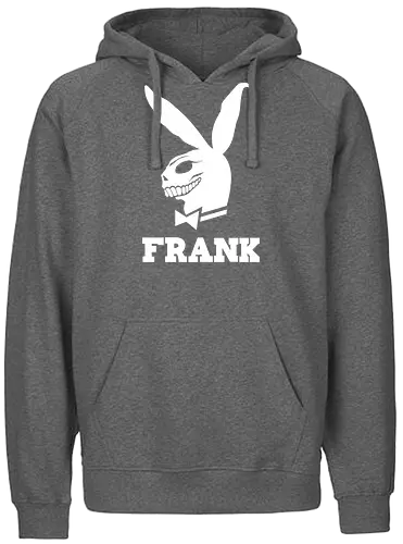 Frank - bunny, frank, mashup, rabbit, timetravel, zeitreise, Donnie - Fairtrade Hoodie