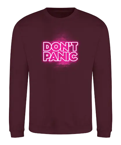 Don’t Panic - don't panic, Panic, towel - Sweatshirt