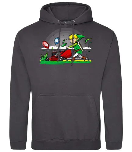sy Money - hero, time, ruby, rubin, Hero of Time - Standard Hoodie