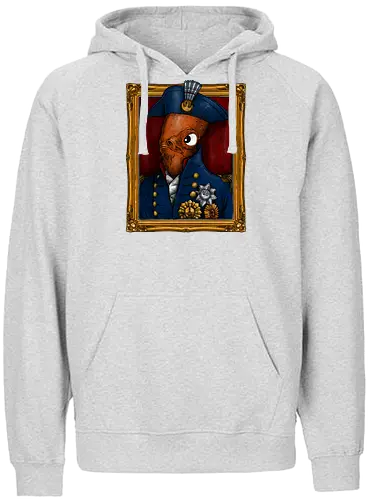 The Admiral - it's a trap, space, space opera, art - Fairtrade Hoodie