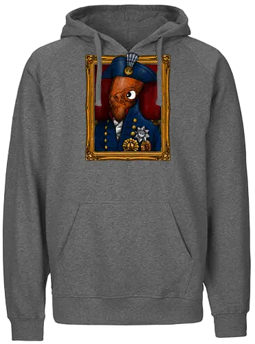The Admiral - it's a trap, space, space opera, art - Fairtrade Hoodie