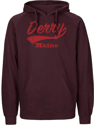Derry - college, city, king, horror, stephen, maine, usa - Fairtrade Hoodie