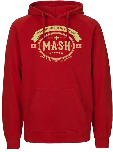MASH - mash, serie, series, tv, classic tv, 4077, best care anywhere, hawkeye - Fairtrade Hoodie