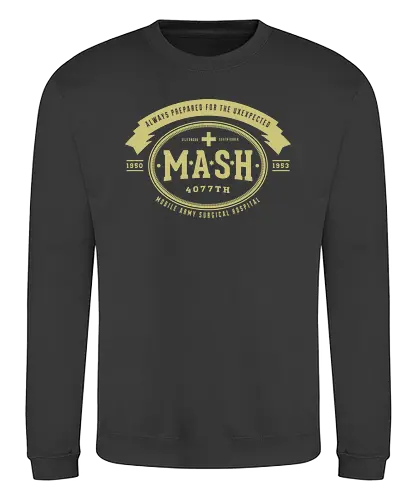 MASH - mash, serie, series, tv, classic tv, 4077, best care anywhere, hawkeye - Sweatshirt
