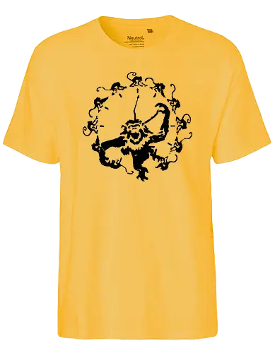 Monkeys (12) - monkeys, 90s, sci fi, science fiction, timetravel, zeitreise - Fairtrade T-Shirt
