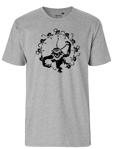 Monkeys (12) - monkeys, 90s, sci fi, science fiction, timetravel, zeitreise - Fairtrade T-Shirt