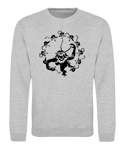 Monkeys (12) - monkeys, 90s, sci fi, science fiction, timetravel, zeitreise - Sweatshirt