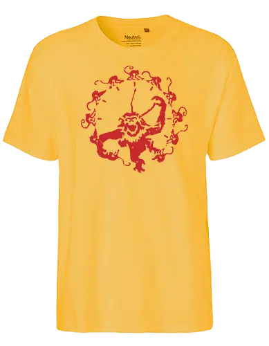 Monkeys (12) - monkeys, 90s, sci fi, science fiction, timetravel, zeitreise - Fairtrade T-Shirt
