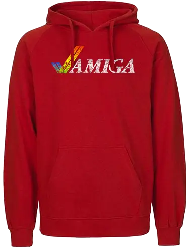 Amiga - amiga, computer, commodore, 64, it, technik - Fairtrade Hoodie