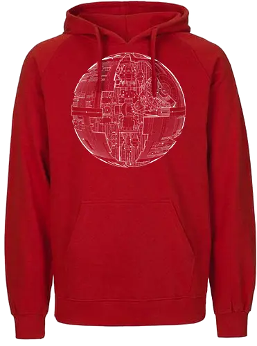 No Moon Plans - film, space opera, sci fi, science fiction, plans, pläne - Fairtrade Hoodie