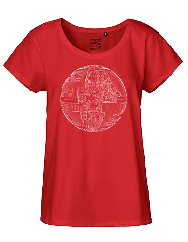 No Moon Plans - film, space opera, sci fi, science fiction, plans, pläne - Fairtrade Girl Shirt