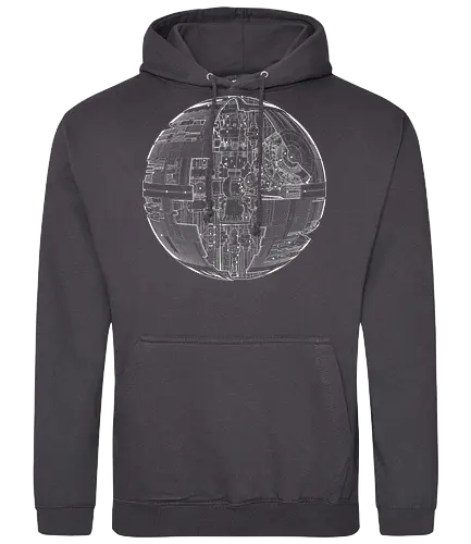 No Moon Plans - film, space opera, sci fi, science fiction, plans, pläne - Standard Hoodie