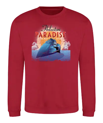 Fhloston Paradise - element, 90s, sci fi, science fiction, 5th - Sweatshirt