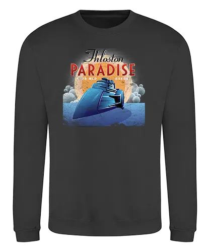 Fhloston Paradise - element, 90s, sci fi, science fiction, 5th - Sweatshirt