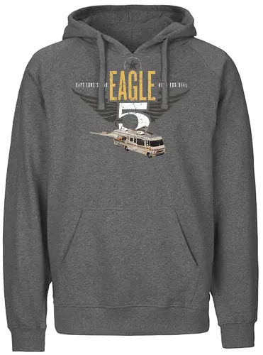 Eagle 5 - space balls, möter, mog, 80s, film, sci fi, science fiction, comedy, parody, parodie, mel brooks, lonestar - Fairtrade Hoodie