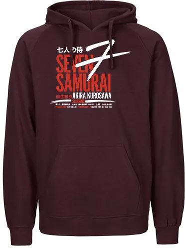 7 Samurai - sieben samurai, samurai, ronin, japan, nippon, movie, film, classic movie - Fairtrade Hoodie
