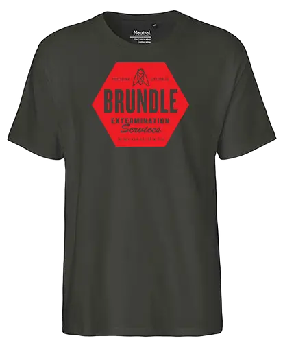 Brundle Extermination - fliege, horror, cronenberg, insekt - Fairtrade T-Shirt