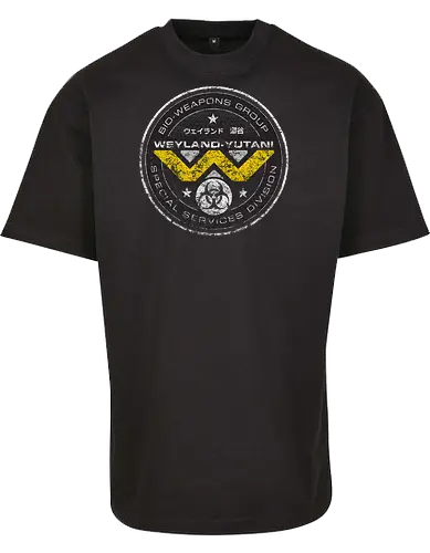 Weyland - Yutani Bio Weapons - alien, weyland, yutani, corporation, biohazard, biowaffe, sci fi, science fiction, horror - BYB Oversize T-Shirt 