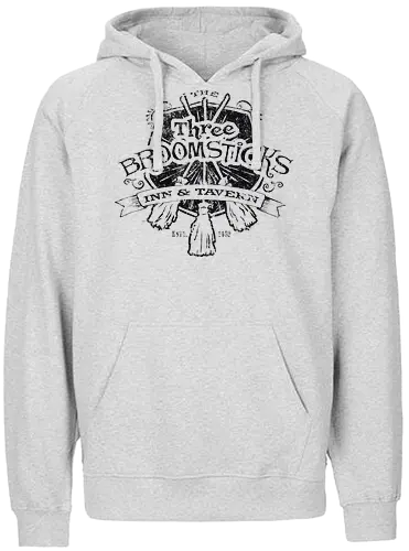 Three Broomsticks - magic, magie, wizard, besen, bär, broomstick, hotel, inn - Fairtrade Hoodie