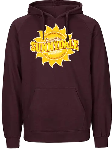 Beautiful Sunnydale - Sunnydale, buffy, vampire slayer, vampir, slayer - Fairtrade Hoodie