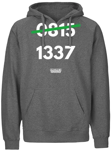 Engines Stuttgart - 1337 - 1337, engines stuttgart, engines - Fairtrade Hoodie